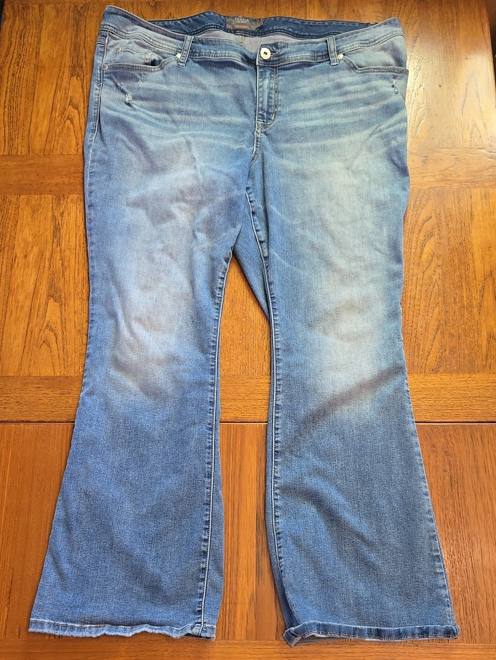 Women’s Blue Bootcut Jeans